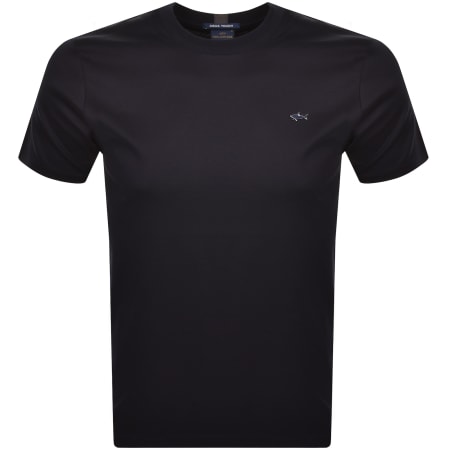 Paul And Shark Logo T Shirt Navy | Mainline Menswear Australia